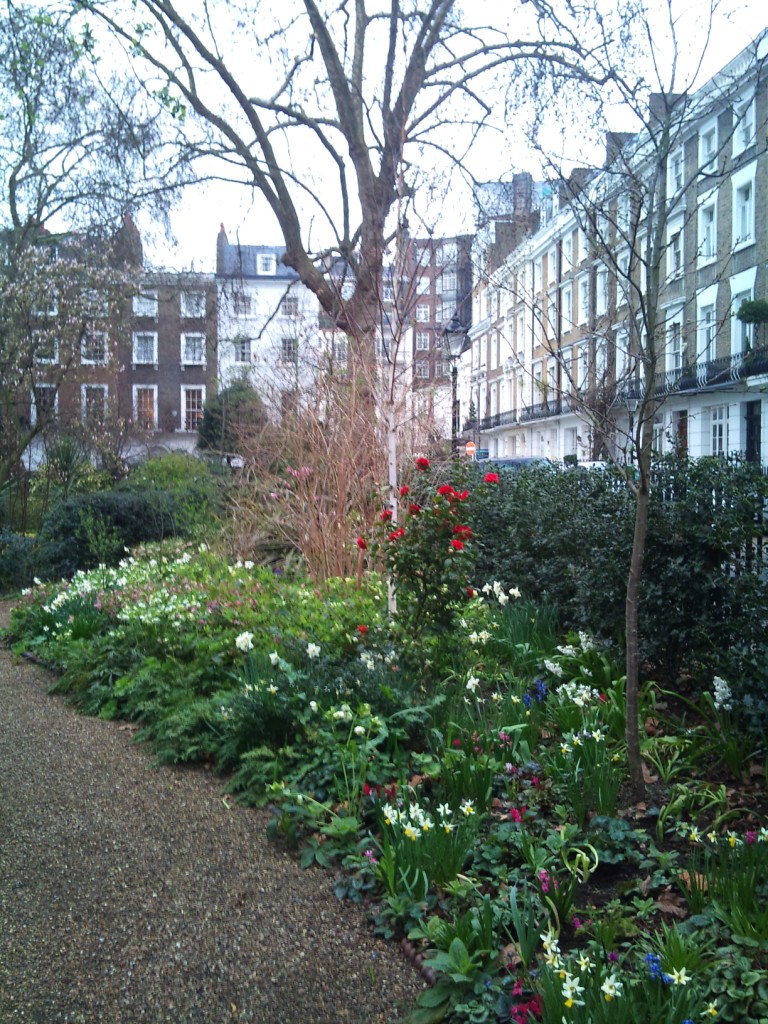 Abbey road sketch overlay frontage deiagn for planting